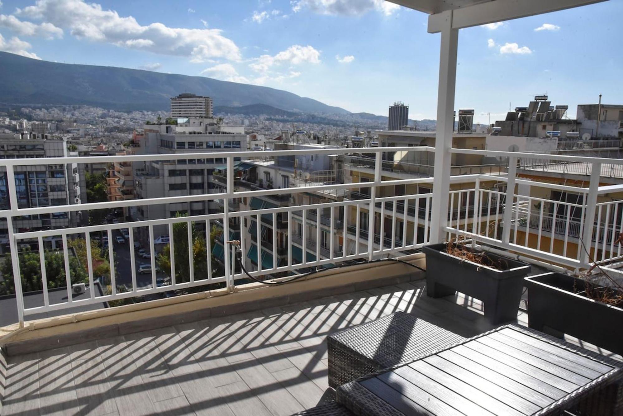 Tiny Rooftop Apartment Atina Dış mekan fotoğraf