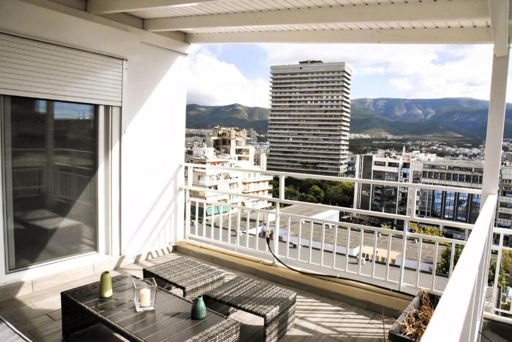 Tiny Rooftop Apartment Atina Dış mekan fotoğraf