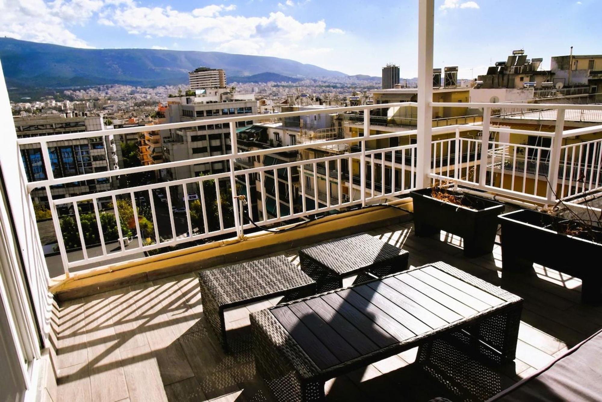 Tiny Rooftop Apartment Atina Dış mekan fotoğraf